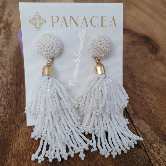 $55 Rachel Zoe Panacea Beaded Tassel Earrings - Picture 14 of 14